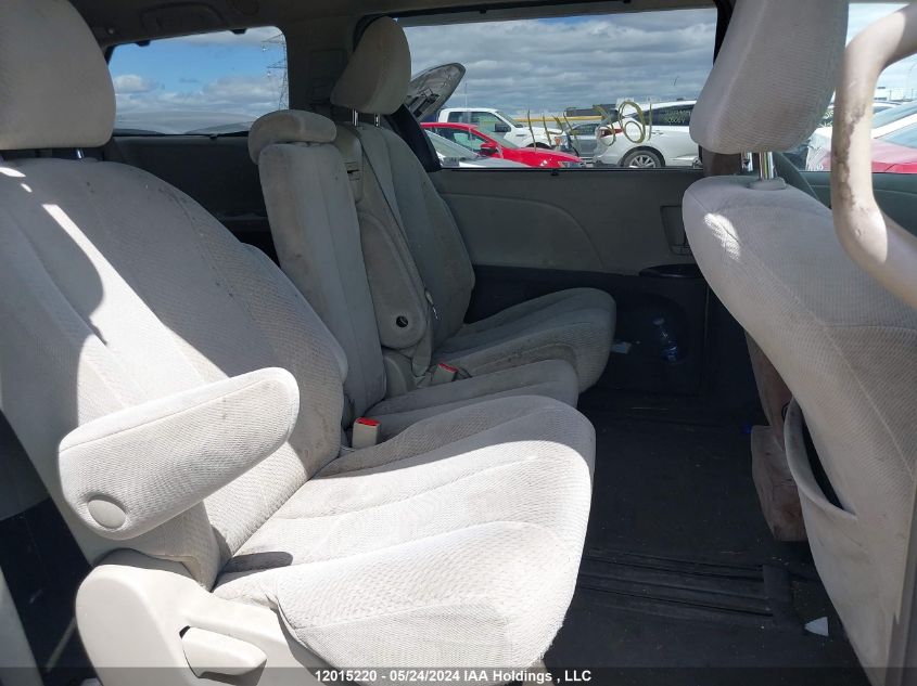 2011 Toyota Sienna Le VIN: 5TDKK3DCXBS106741 Lot: 12015220