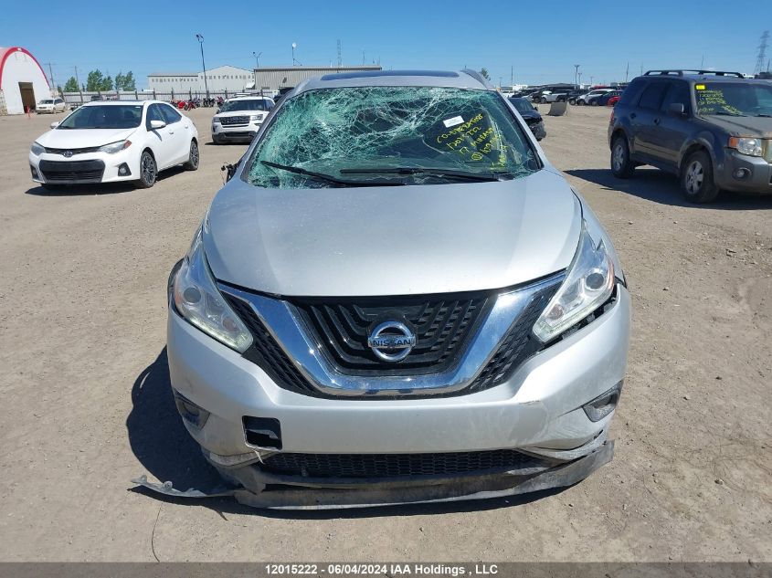 2017 Nissan Murano VIN: 5N1AZ2MHXHN109095 Lot: 12015222