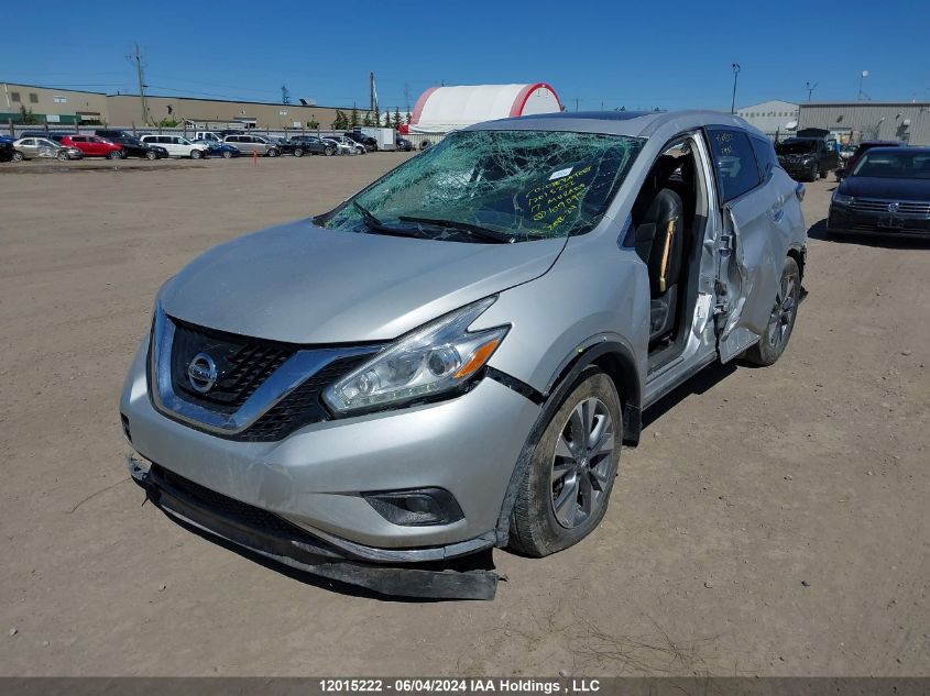 2017 Nissan Murano VIN: 5N1AZ2MHXHN109095 Lot: 12015222