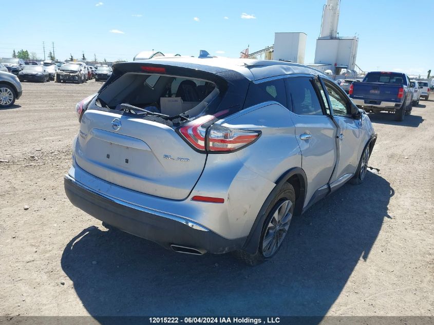 2017 Nissan Murano VIN: 5N1AZ2MHXHN109095 Lot: 12015222