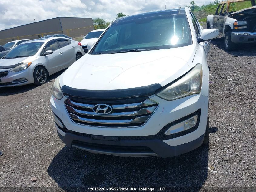 2013 Hyundai Santa Fe Sport 2.0T Limited VIN: 5XYZUDLAXDG065896 Lot: 12015226