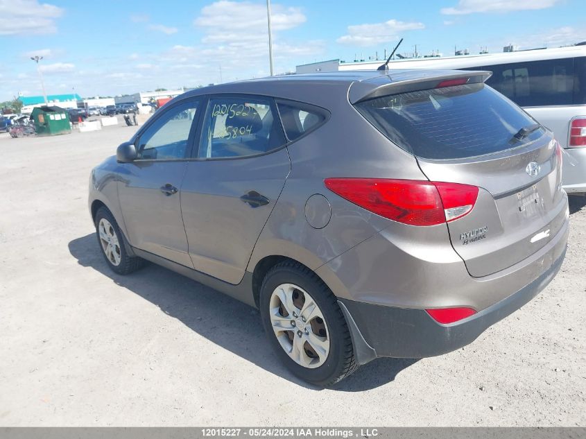 2012 Hyundai Tucson L VIN: KM8JT3ABXCU485804 Lot: 12015227