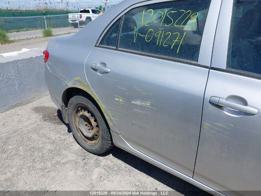 2009 Toyota Corolla S/Le/Xle VIN: 2T1BU40E79C091271 Lot: 12015229