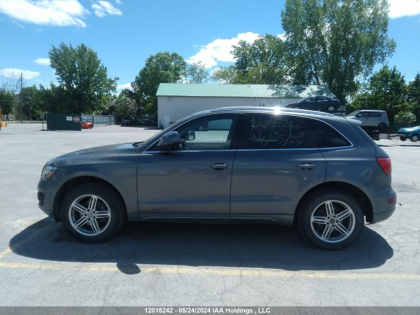 2012 Audi Q5 Prestige VIN: WA1VFDFP5CA086043 Lot: 12015242