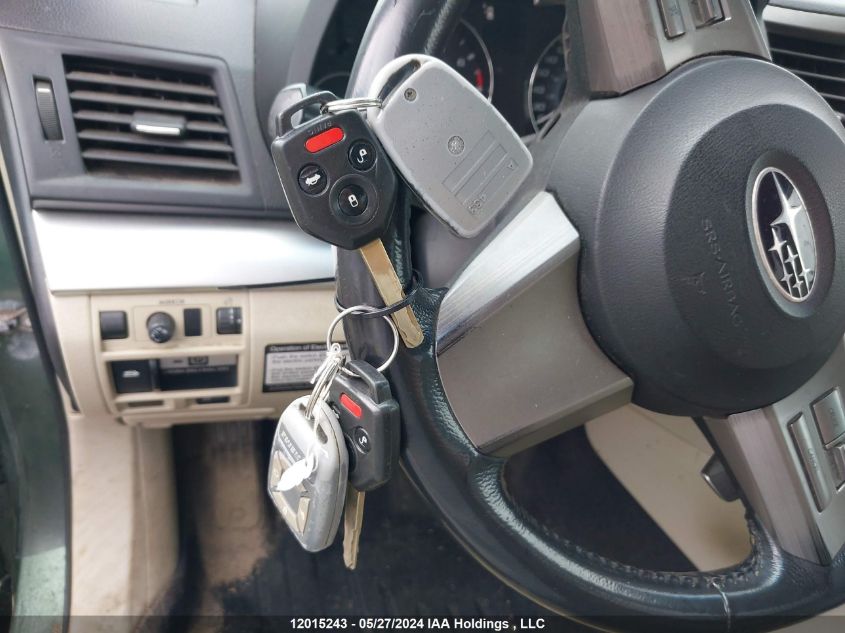 2010 Subaru Legacy Outback 2.5I VIN: 4S4BRGGC7A3314831 Lot: 12015243