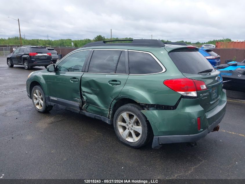 2010 Subaru Legacy Outback 2.5I VIN: 4S4BRGGC7A3314831 Lot: 12015243