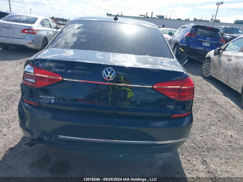 2016 Volkswagen Passat VIN: 1VWBS7A30GC002423 Lot: 12015245