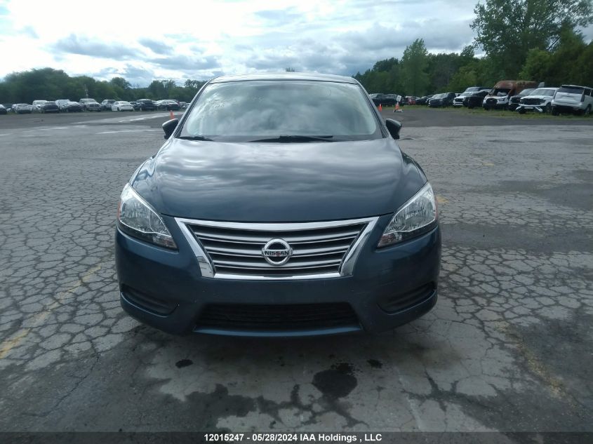 2013 Nissan Sentra VIN: 3N1AB7AP1DL615784 Lot: 12015247