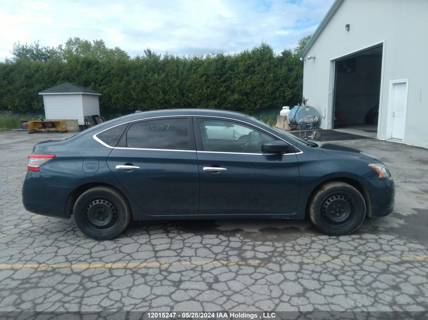 2013 Nissan Sentra VIN: 3N1AB7AP1DL615784 Lot: 12015247