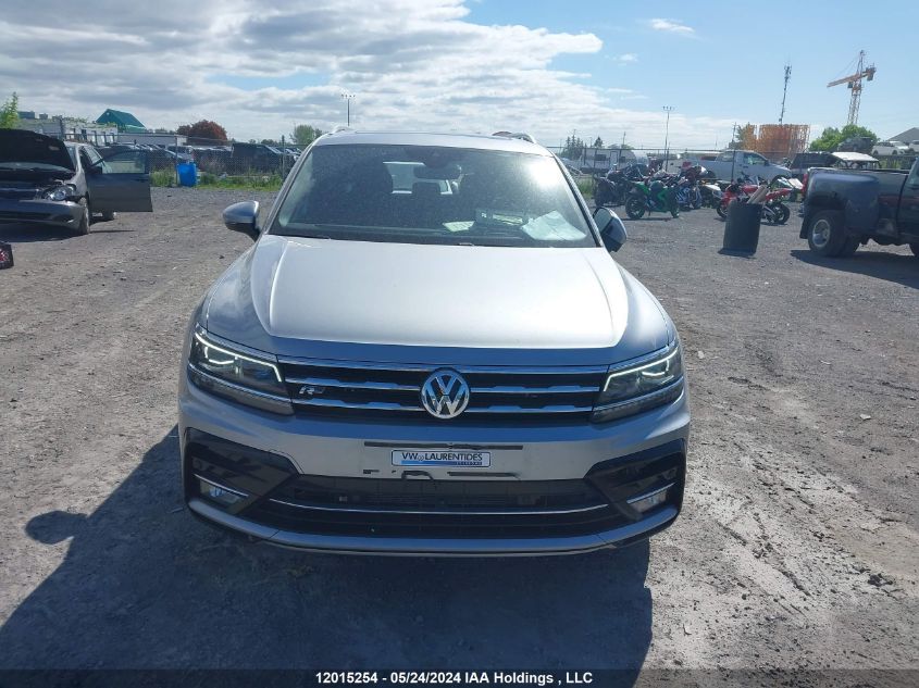 2020 Volkswagen Tiguan Sel Premium R-Line VIN: 3VV4B7AX6LM114829 Lot: 12015254