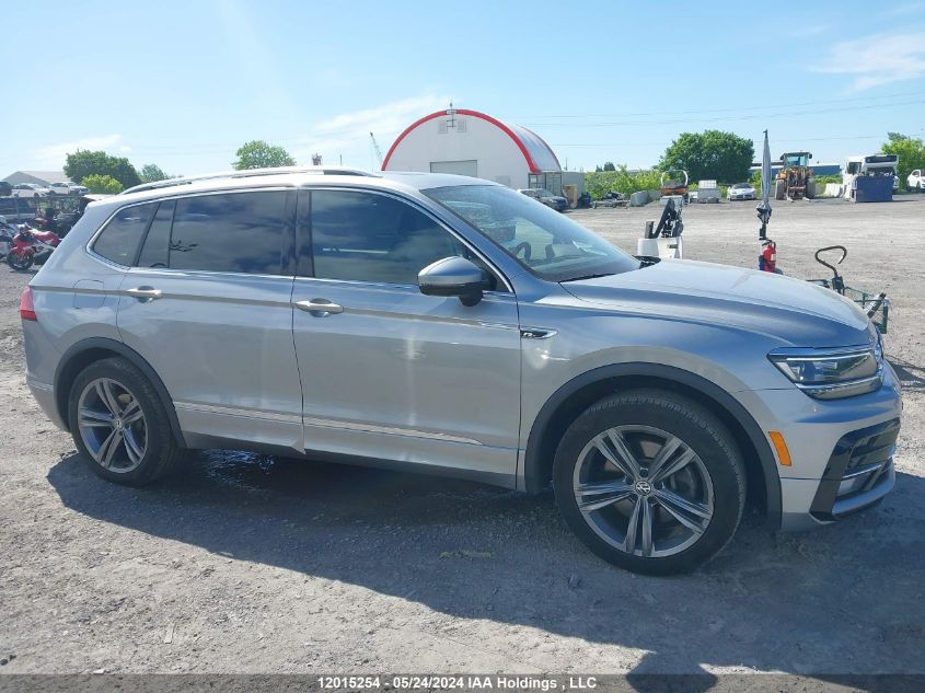 2020 Volkswagen Tiguan Sel Premium R-Line VIN: 3VV4B7AX6LM114829 Lot: 12015254