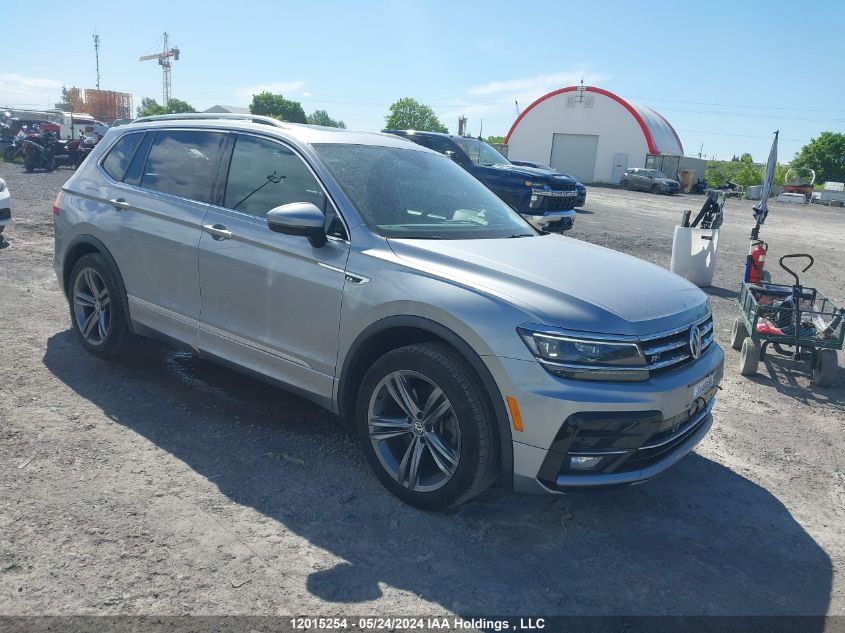 2020 Volkswagen Tiguan Sel Premium R-Line VIN: 3VV4B7AX6LM114829 Lot: 12015254