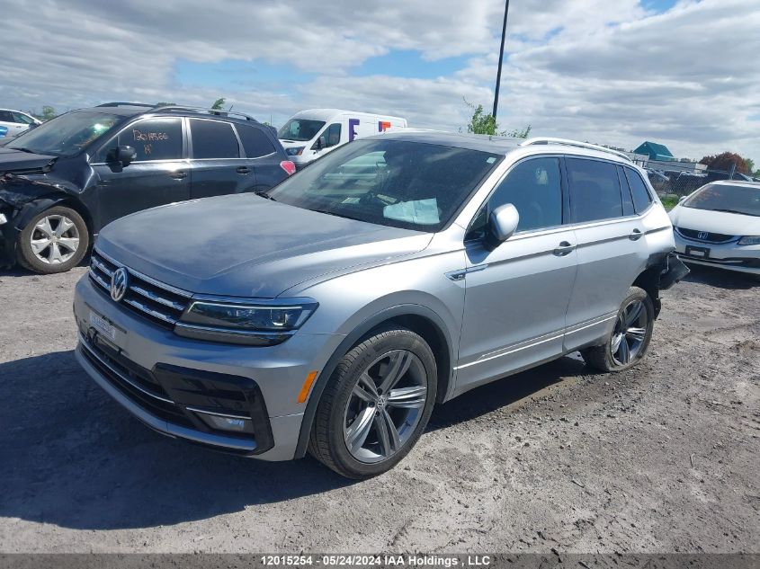 2020 Volkswagen Tiguan Sel Premium R-Line VIN: 3VV4B7AX6LM114829 Lot: 12015254