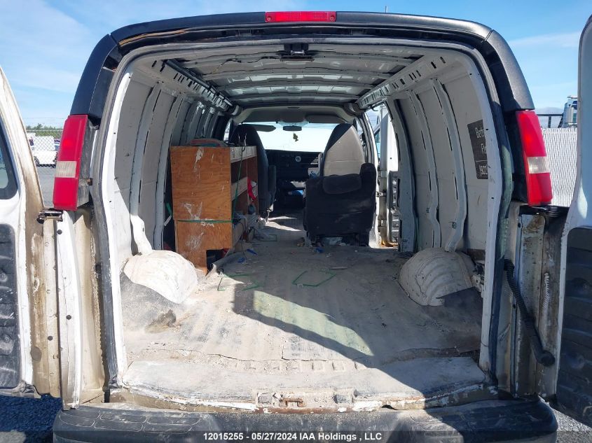 2013 GMC Savana Cargo Van VIN: 1GTW7GBA1D1130597 Lot: 12015255