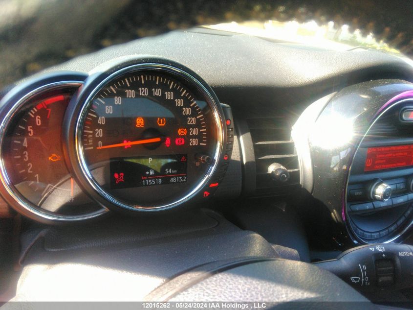 2015 Mini Cooper Hardtop 5 Door VIN: WMWXS5C50FT828485 Lot: 12015262