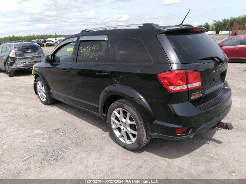 2012 Dodge Journey Sxt VIN: 3C4PDCCGXCT153649 Lot: 12015270