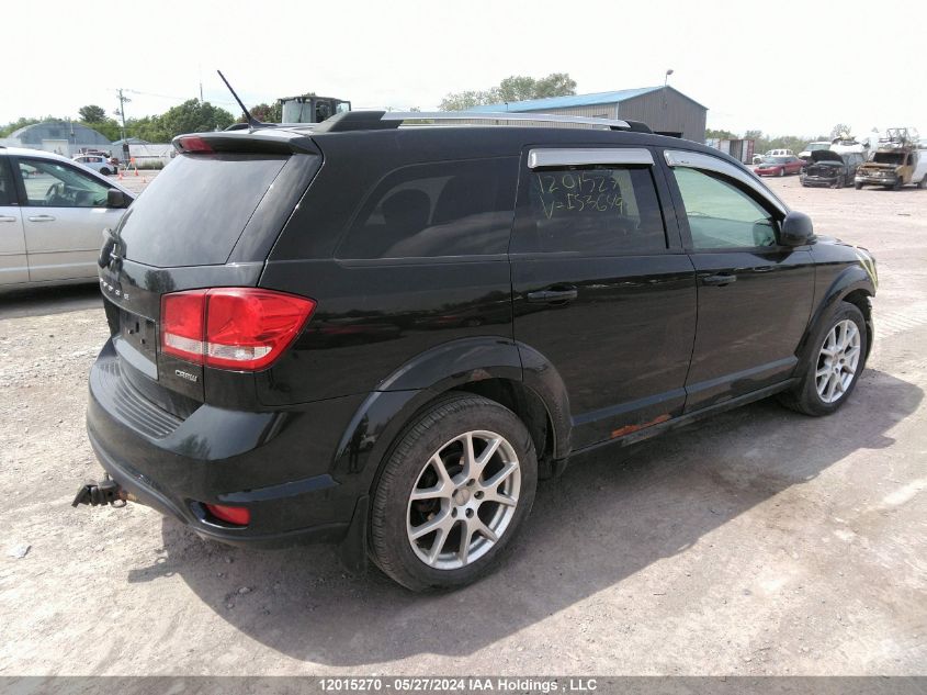 2012 Dodge Journey Sxt VIN: 3C4PDCCGXCT153649 Lot: 12015270