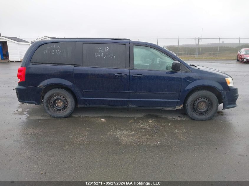 2012 Dodge Grand Caravan Se VIN: 2C4RDGBG7CR317153 Lot: 12015271