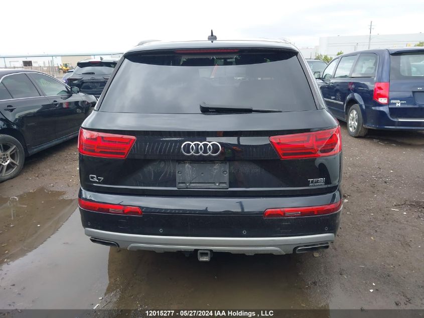 2018 Audi Q7 Premium VIN: WA1AAAF71JD014991 Lot: 12015277