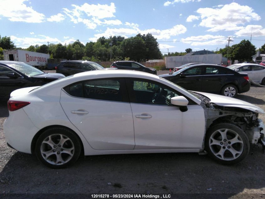 2015 Mazda 3 Touring VIN: 3MZBM1V72FM132205 Lot: 12015278