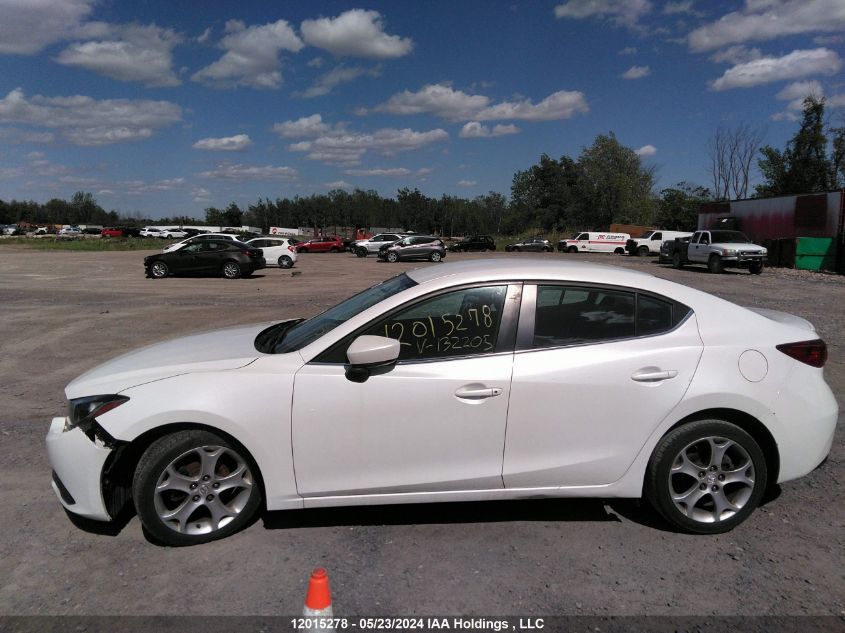 2015 Mazda 3 Touring VIN: 3MZBM1V72FM132205 Lot: 12015278