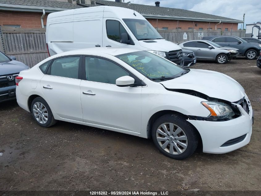 2013 Nissan Sentra S/Sv/Sr/Sl VIN: 3N1AB7AP7DL611321 Lot: 12015282