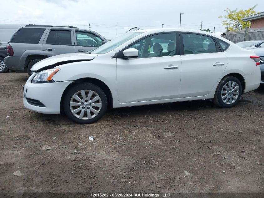 2013 Nissan Sentra S/Sv/Sr/Sl VIN: 3N1AB7AP7DL611321 Lot: 12015282