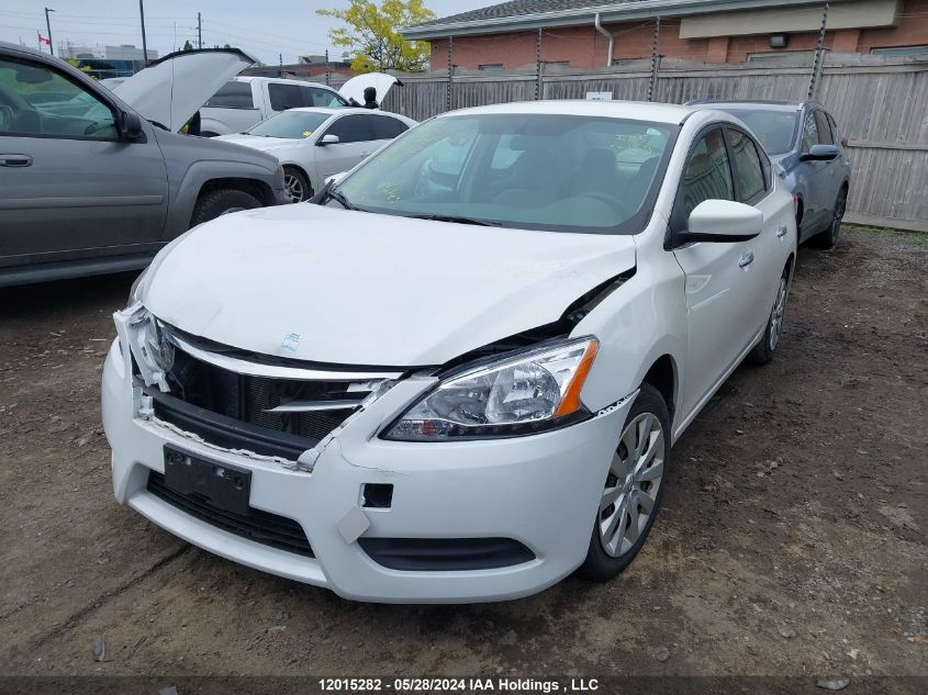 2013 Nissan Sentra S/Sv/Sr/Sl VIN: 3N1AB7AP7DL611321 Lot: 12015282