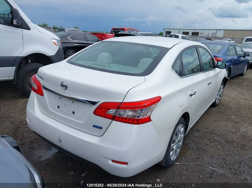 2013 Nissan Sentra S/Sv/Sr/Sl VIN: 3N1AB7AP7DL611321 Lot: 12015282