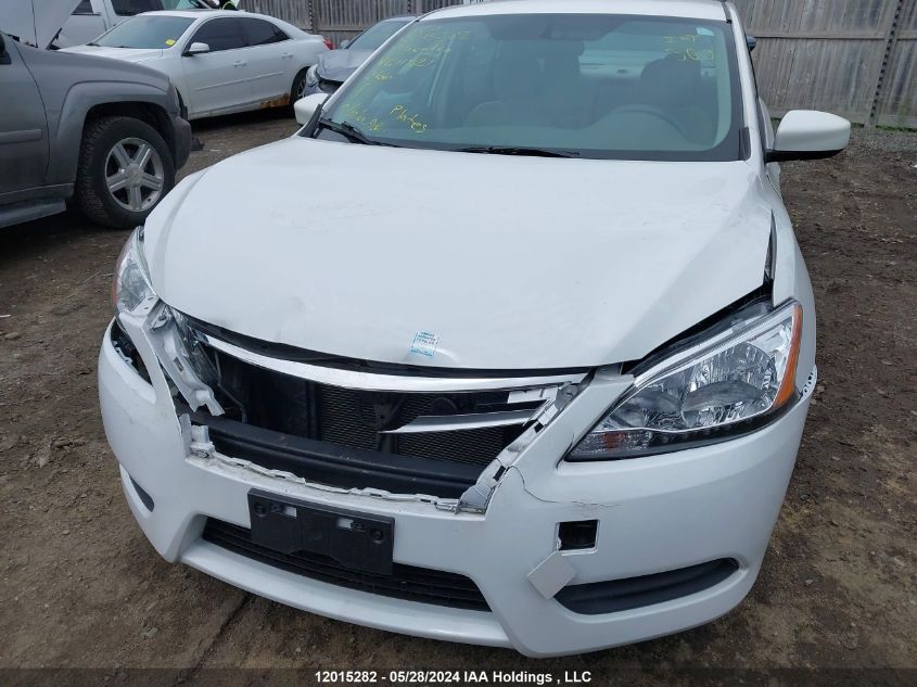 2013 Nissan Sentra S/Sv/Sr/Sl VIN: 3N1AB7AP7DL611321 Lot: 12015282