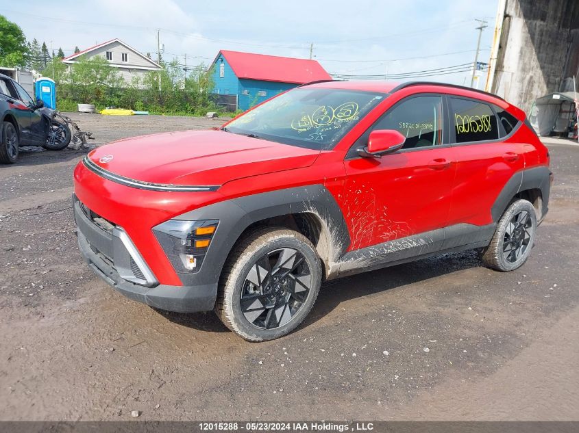 2024 Hyundai Kona Sel VIN: KM8HBCAB2RU060197 Lot: 12015288