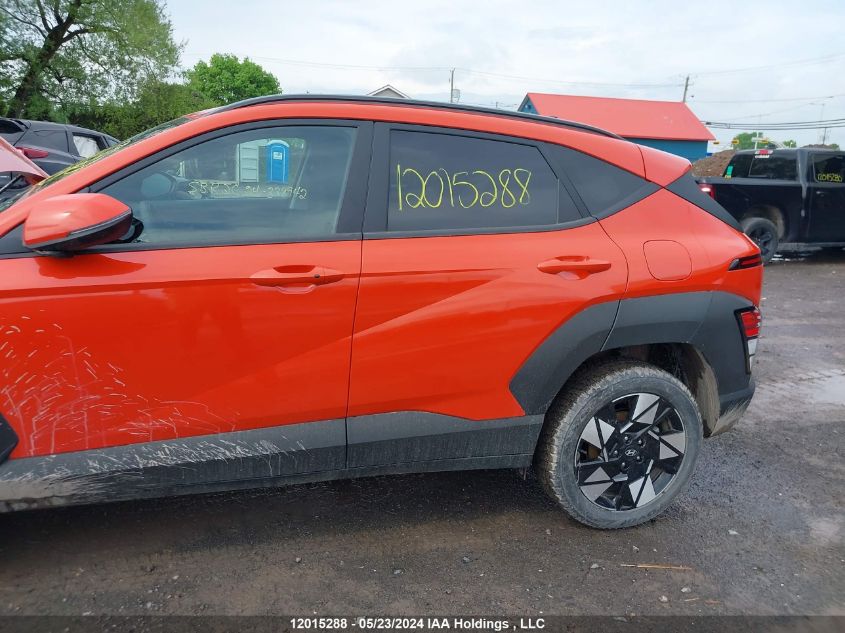 2024 Hyundai Kona Sel VIN: KM8HBCAB2RU060197 Lot: 12015288