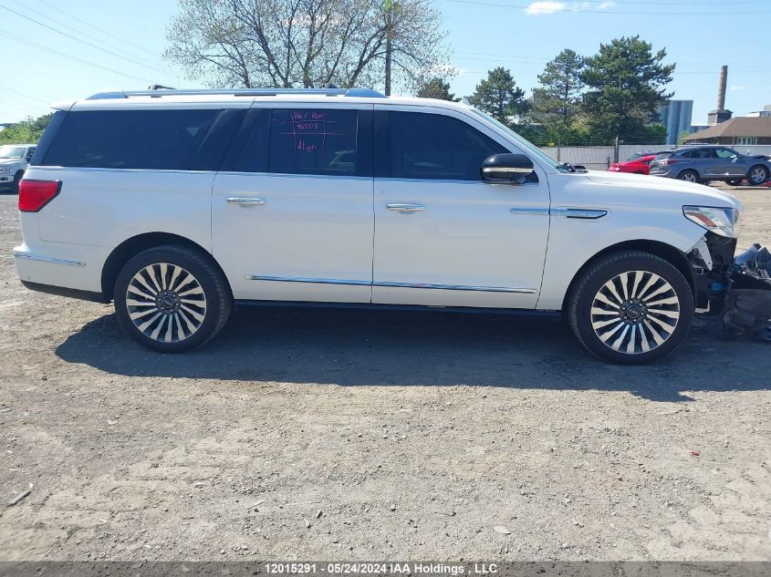 2019 Lincoln Navigator L Reserve VIN: 5LMJJ3LT1KEL20130 Lot: 12015291