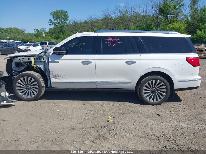 2019 Lincoln Navigator L Reserve VIN: 5LMJJ3LT1KEL20130 Lot: 12015291