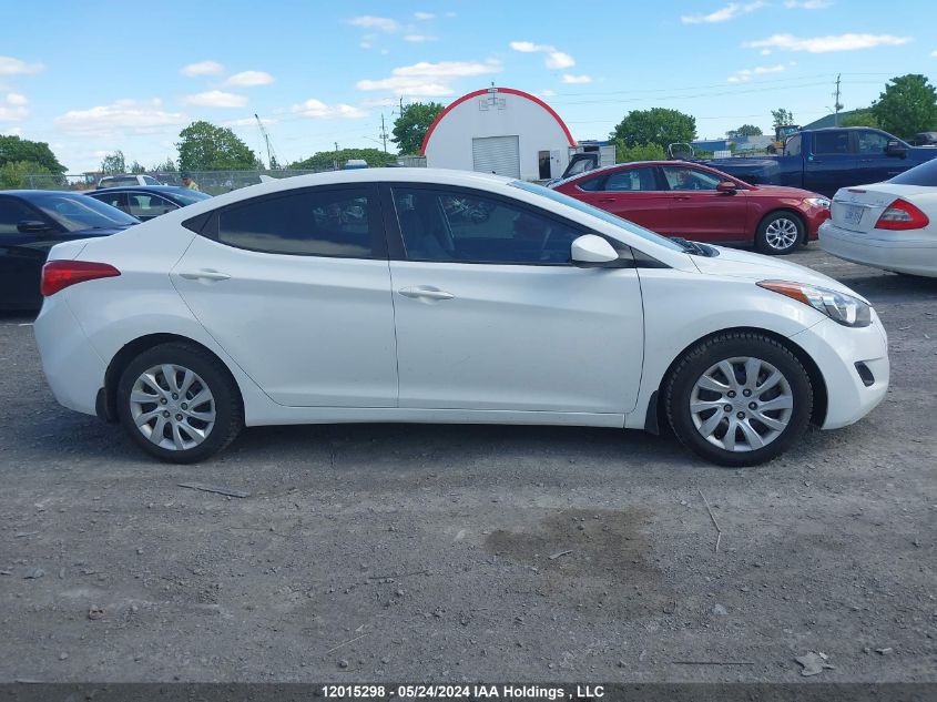 2013 Hyundai Elantra Gls/Limited VIN: 5NPDH4AE5DH395796 Lot: 12015298