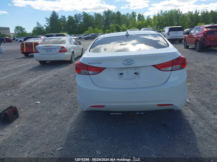 2013 Hyundai Elantra Gls/Limited VIN: 5NPDH4AE5DH395796 Lot: 12015298