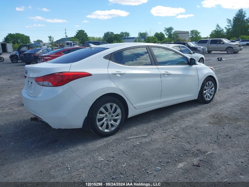 2013 Hyundai Elantra Gls/Limited VIN: 5NPDH4AE5DH395796 Lot: 12015298