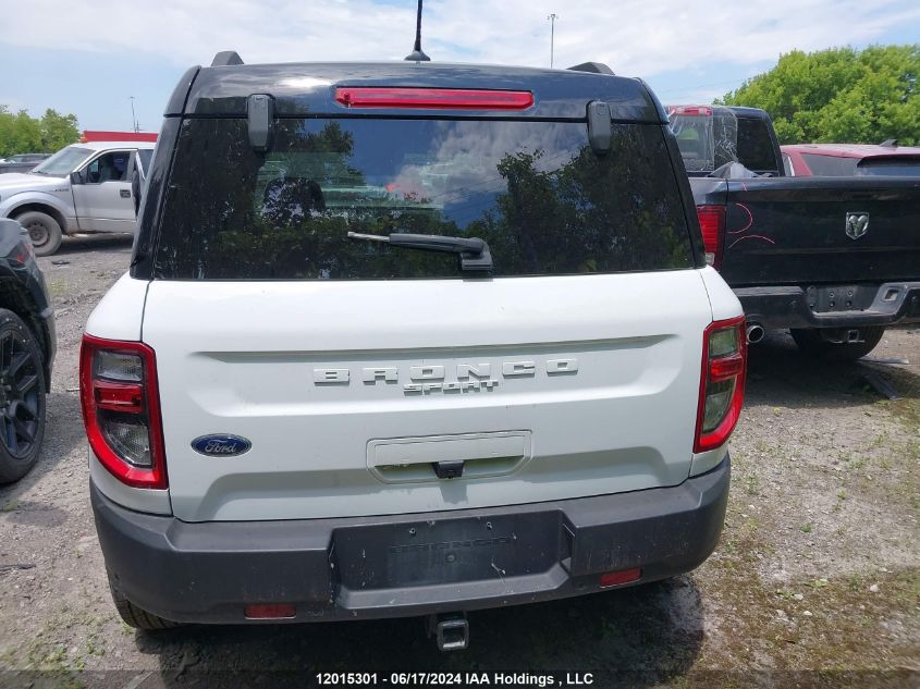 2021 Ford Bronco Sport Outer Banks VIN: 3FMCR9C68MRA35197 Lot: 12015301