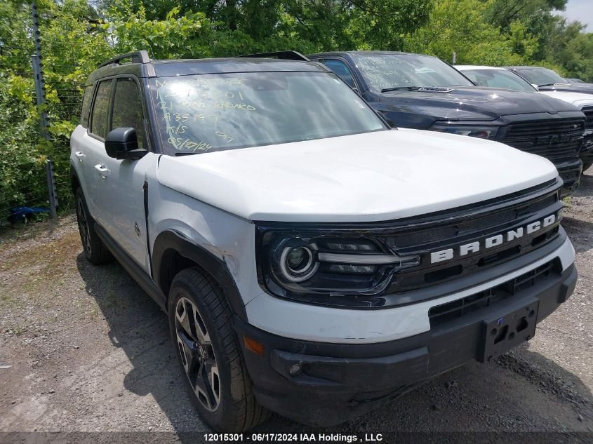 2021 Ford Bronco Sport Outer Banks VIN: 3FMCR9C68MRA35197 Lot: 12015301