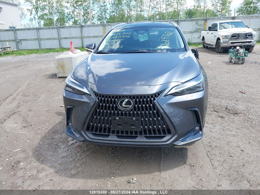 2022 Lexus Nx 350H VIN: JTJGKCEZ5N2004121 Lot: 12015302