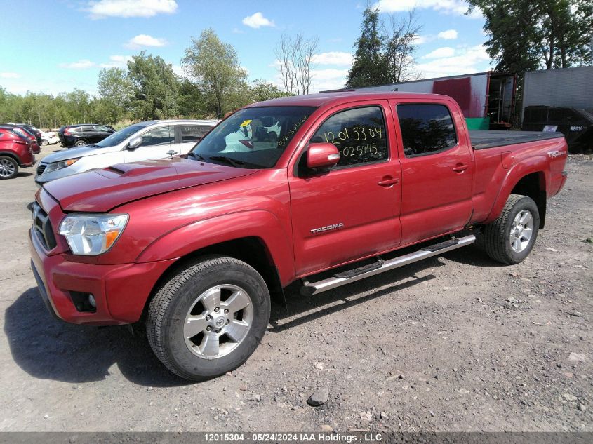 2014 Toyota Tacoma V6 VIN: 5TFMU4FN7EX025945 Lot: 12015304