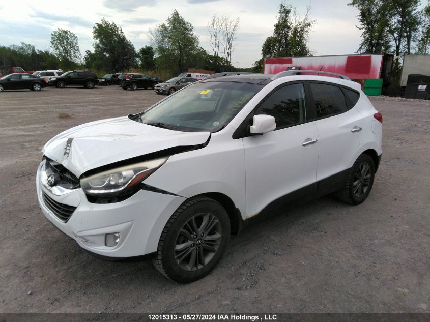 2014 Hyundai Tucson Gls/Limited/Se VIN: KM8JU3AG9EU849870 Lot: 12015313