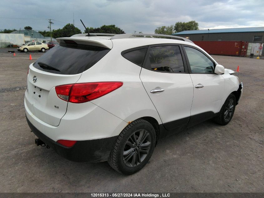 2014 Hyundai Tucson Gls/Limited/Se VIN: KM8JU3AG9EU849870 Lot: 12015313