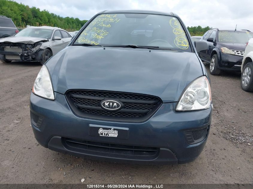 2009 Kia Rondo VIN: KNAFG528697254156 Lot: 12015314