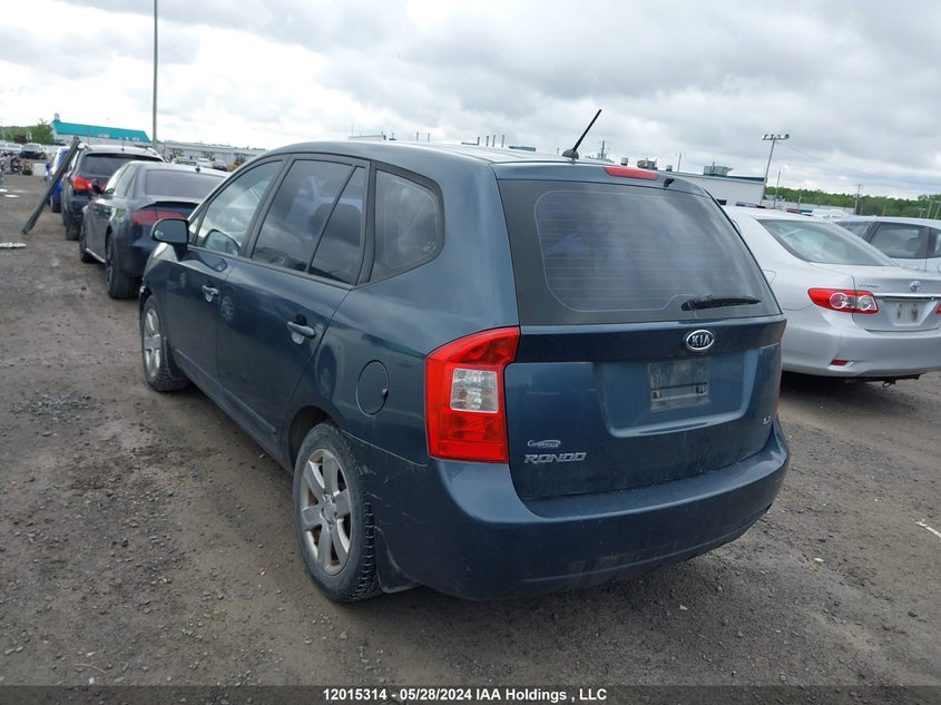 2009 Kia Rondo VIN: KNAFG528697254156 Lot: 12015314