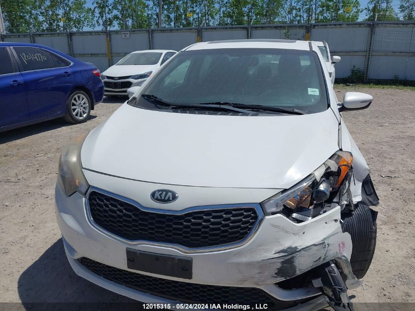 2014 Kia Forte Ex VIN: KNAFX4A82E5111450 Lot: 12015315