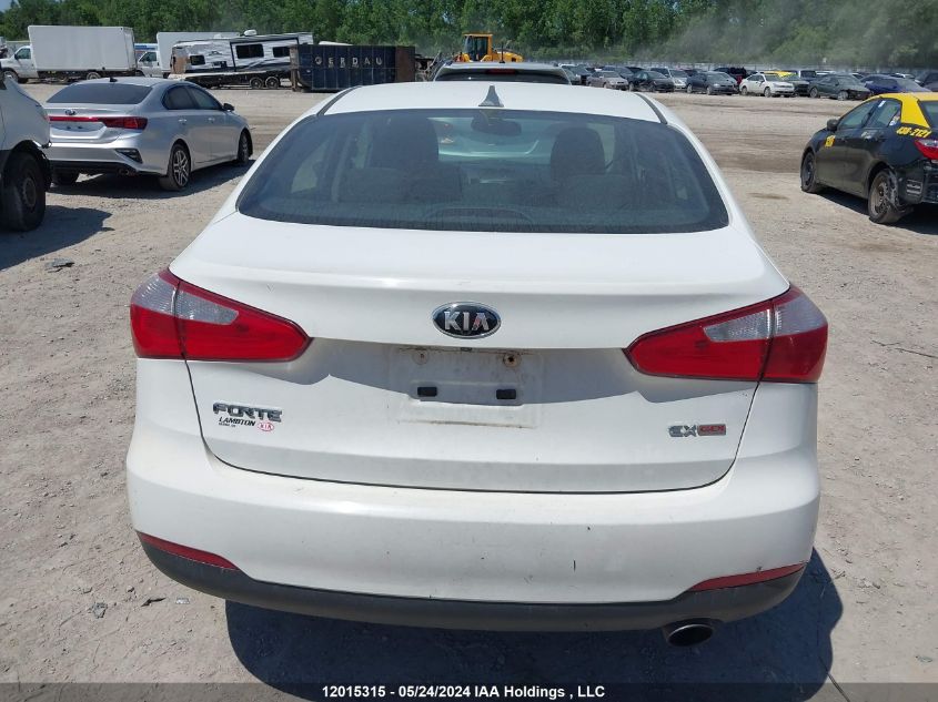 2014 Kia Forte Ex VIN: KNAFX4A82E5111450 Lot: 12015315