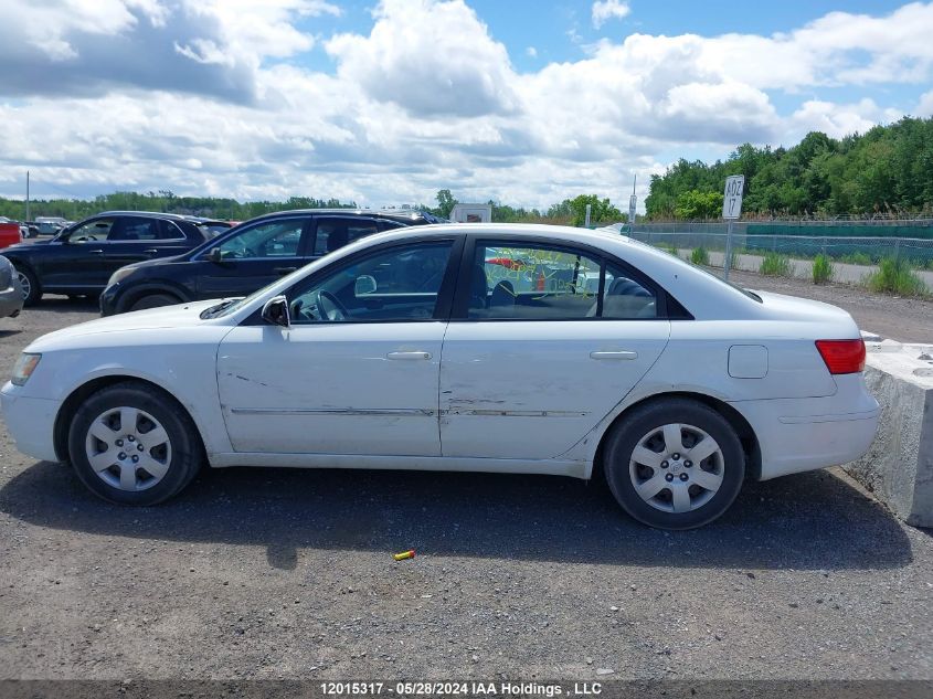 2010 Hyundai Sonata Gls VIN: 5NPET4AC0AH593036 Lot: 12015317