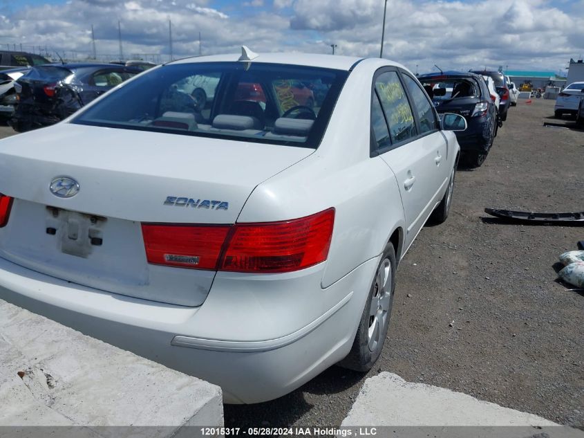 2010 Hyundai Sonata Gls VIN: 5NPET4AC0AH593036 Lot: 12015317