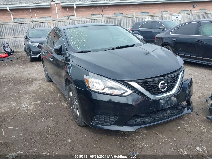 2017 Nissan Sentra VIN: 3N1AB7AP9HL683336 Lot: 12015318